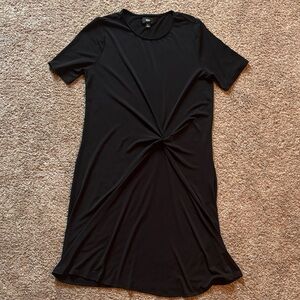 Mossimo Supply Co. Black Midi Dress